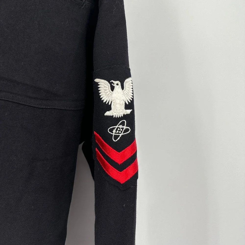 Vietnam Era Navy Undress Jumper Size 36 Atomic Energy Technician
